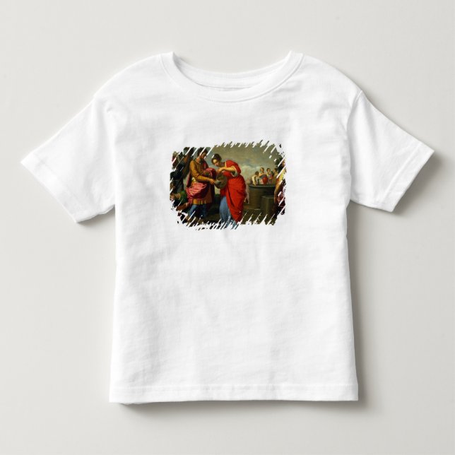 Rebecca och Eliezer på brunnen, c.1626-27 Tee Shirt (Framsida)