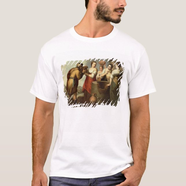 Rebecca och Eliezer på brunnen, c.1665 Tee Shirt (Framsida)