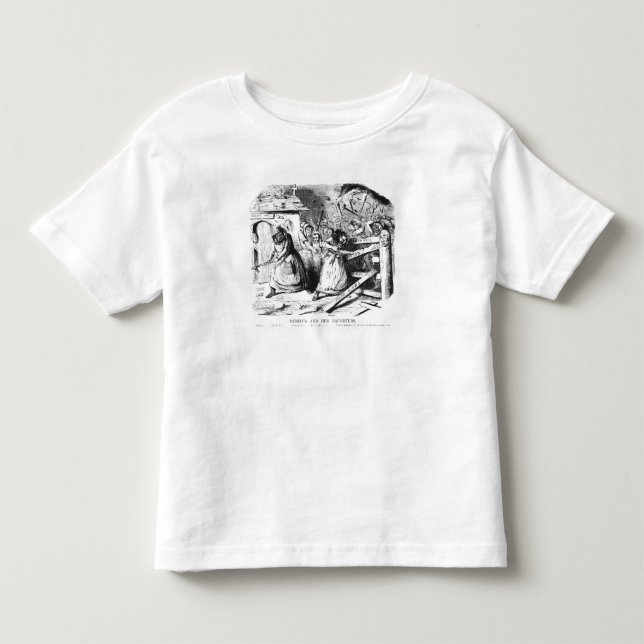 Rebecca och hennes dotter t-shirt (Framsida)