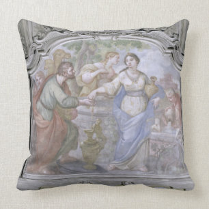 Rebecca på brunnen, från refectoryen, 1753-54 ( kudde