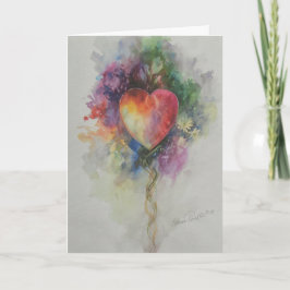 Rebecca's Heart Card för tillfällen Kort