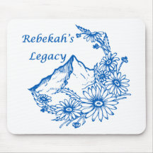 Rebekahs äldre Logotyp Mousepad