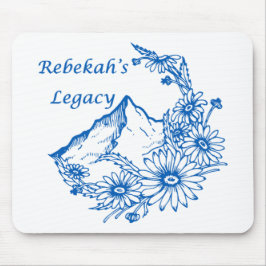 Rebekahs äldre Logotyp Mousepad Musmatta