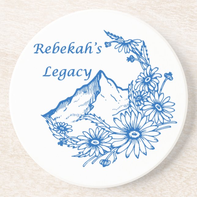 Rebekahs Legacy Sandstens Coaster Underlägg (Framsidan)