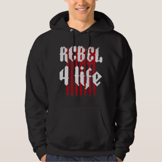 Rebel 4 Life Land Rap Hip hop Stil Hoodie