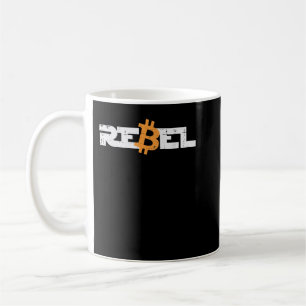 Rebel Bitcoin Crypto Cryptocurrency Trader Miner M Kaffemugg