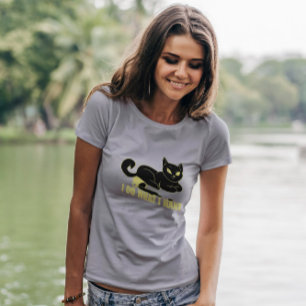 Rebel Cat Animal Kaffe Kopp T Shirt