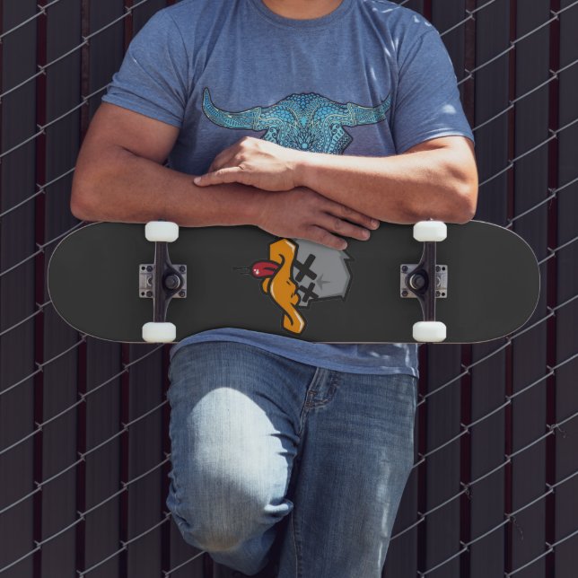 Rebel Duck  Mini Skateboard Bräda 18,5 Cm (Utomhus 3)