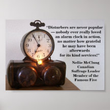 Rebel Girl Canada Suffrage Nellie McClung Quote