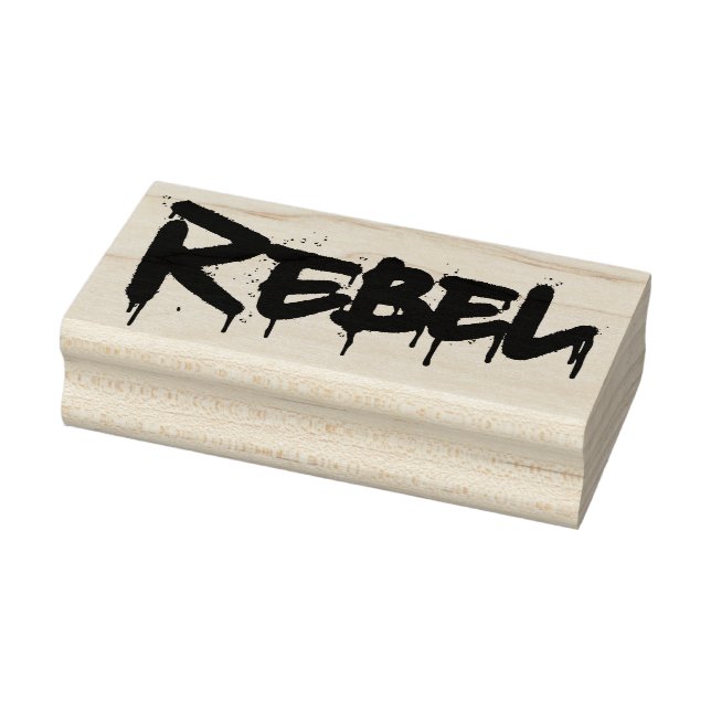 Rebel gummistämpel stämpel (Stämpel)