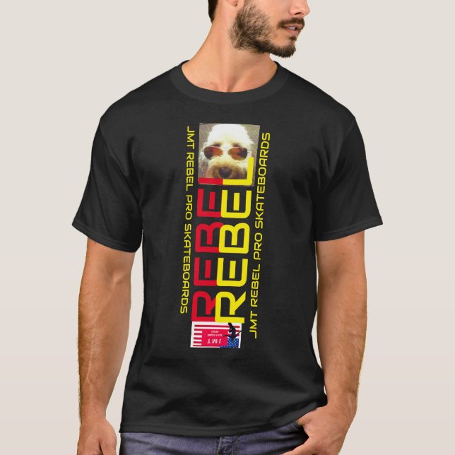 REBEL JMT Basic Mörk T-Shirt (Framsida)
