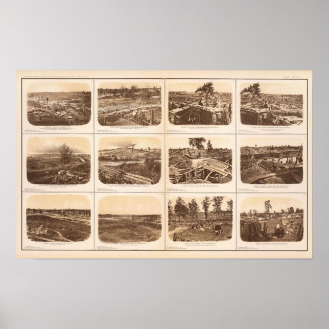 Rebel linjer, Atlanta, Ga Poster (Framsidan)