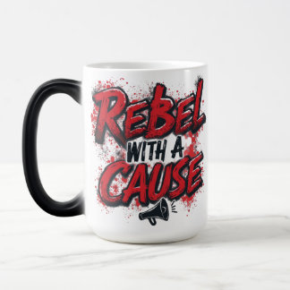 Rebel med orsak magisk mugg