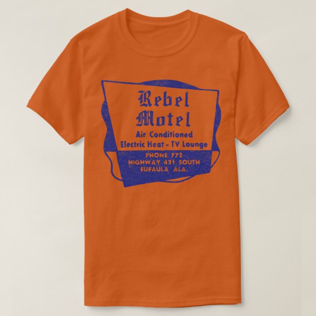 Rebel Motel TShirt T Shirt (Design framsida)