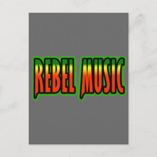 Rebel Music Vykort
