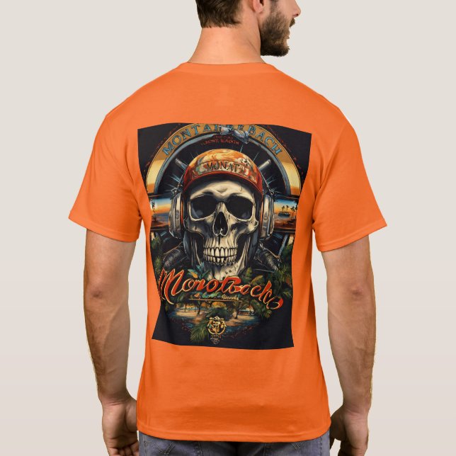 Rebel Rhythms Rock and roll T-Shirt (Baksida)