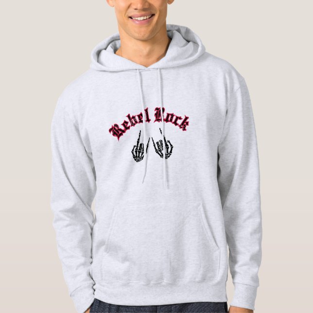 Rebel Rock Hoodie (Framsida)