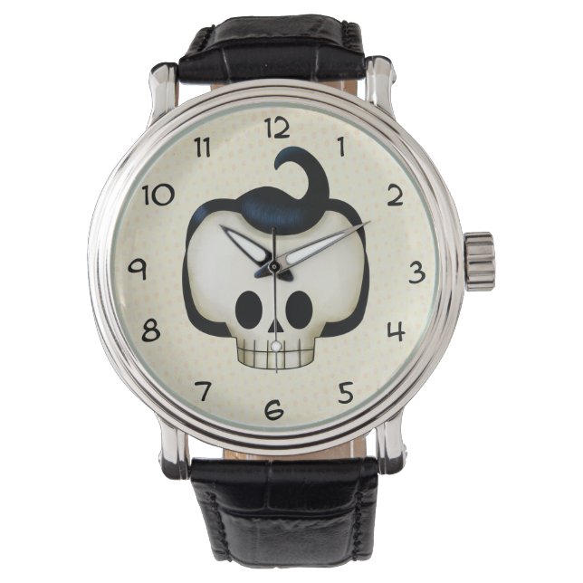 Rebel Skull Armbandsur (Framsida)