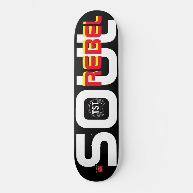 REBEL SOUL Skateboard (Framsida)