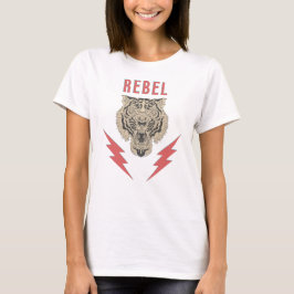 Rebel Tiger T Shirt