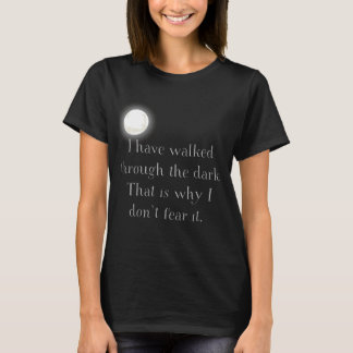 Rebel Tribe™ ”Gått genom mörkret” månsken T Shirt