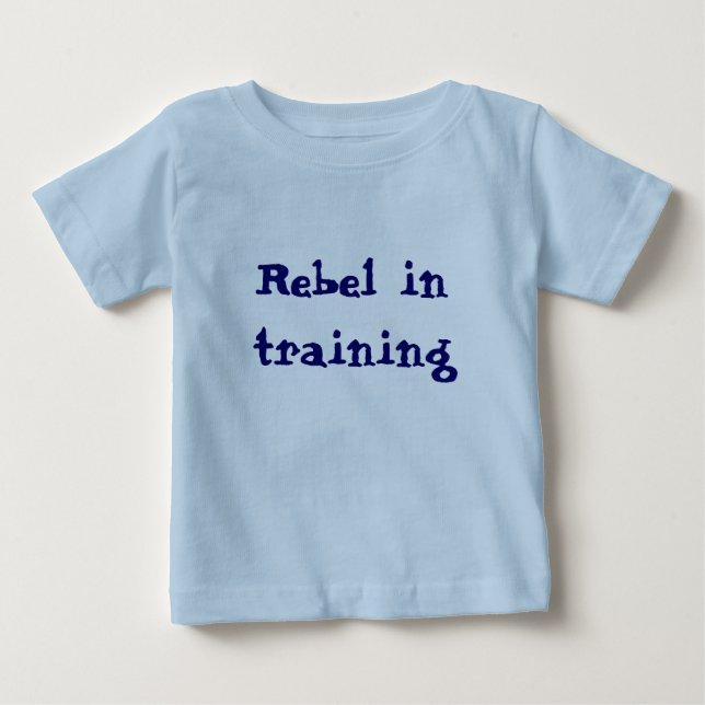 Rebell i utbildningstshirt t-shirt (Framsida)
