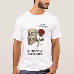 REBELL SANS KLASS-TACKE ÄR INTE UPPGIFT-Shirt T Shirt