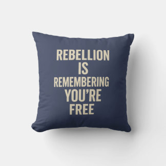 Rebellen minns att du är ledig kudde