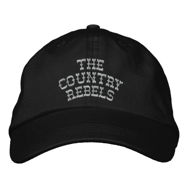 Rebeller Baseball Cap 2 Broderad Keps (Framsida)