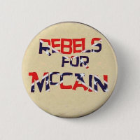 Rebeller för McCain-knappen
