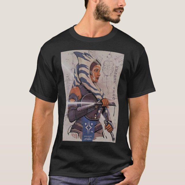 Rebellerna Clone Krig Ahsoka Tano Classic T-Shirt (Framsida)