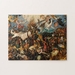 Rebellernas fall i Änglar av Pieter Bruegel Pussel