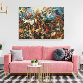 Rebellernas fall i Änglar | Pieter Bruegel, äldre  Canvastryck