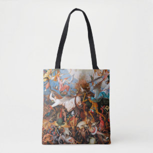 Rebellernas fall i Änglar, Pieter Bruegel Tygkasse