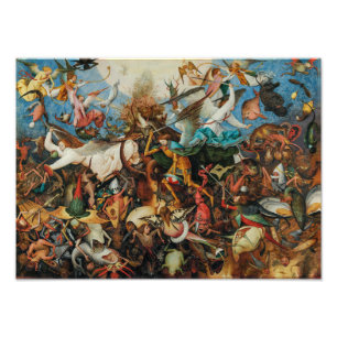 Rebellernas fall Pieter Bruegel den äldre Fototryck