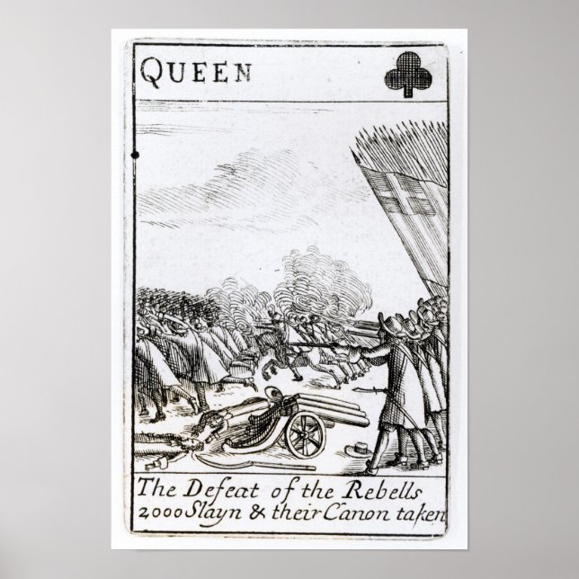 Rebellernas nederlag i slaget vid poster (Framsidan)
