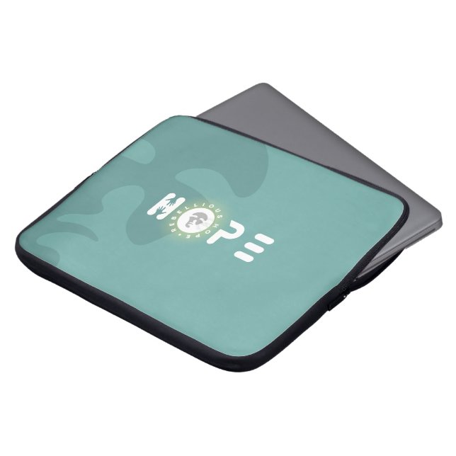 Rebellig Hope | 15-tums Laptop sleeve-bag Laptop Fodral (Framsida topp)