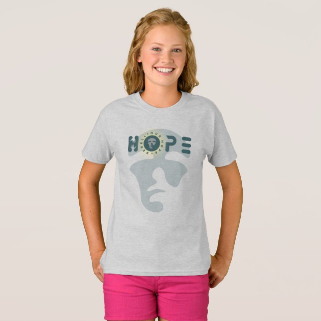 Rebellig Hope | Barn T Shirt (Hel framsida)