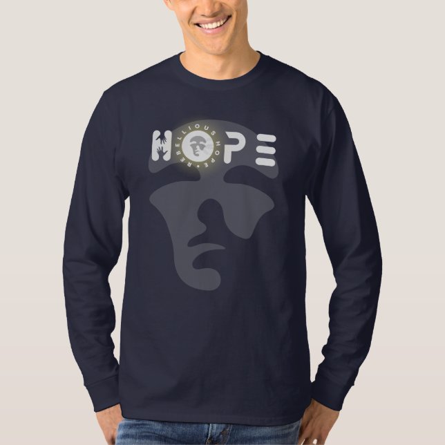 Rebellig Hope | MANAR LÅNGÄRMAD T Shirt (Framsida)