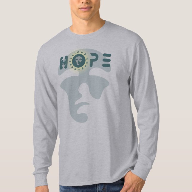 Rebellig Hope | MANAR LÅNGÄRMAD T Shirt (Framsida)
