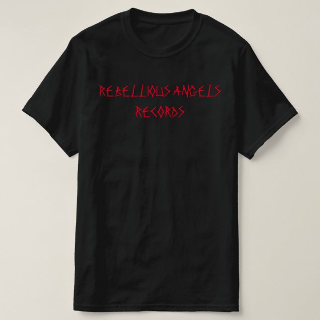 REBELLIÖSA ÄNGLAR REGISTER T SHIRT (Design framsida)