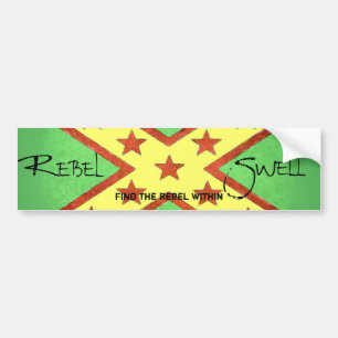 Rebellisk dyning - Bumber klistermärke
