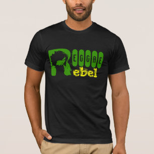 Rebellisk Jamaica T för Reggae skjorta T Shirt