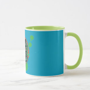 Rebellisk kaffemugg för lycklig