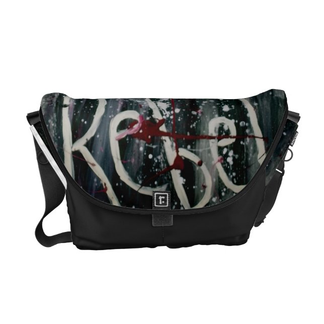 Rebellisk messenger bag (Framsidan)