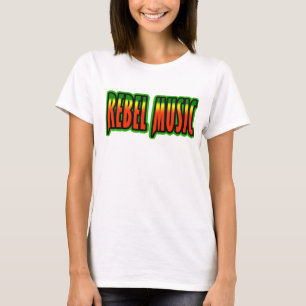 Rebellisk musik t-shirt