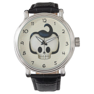 Rebellisk skalle armbandsur