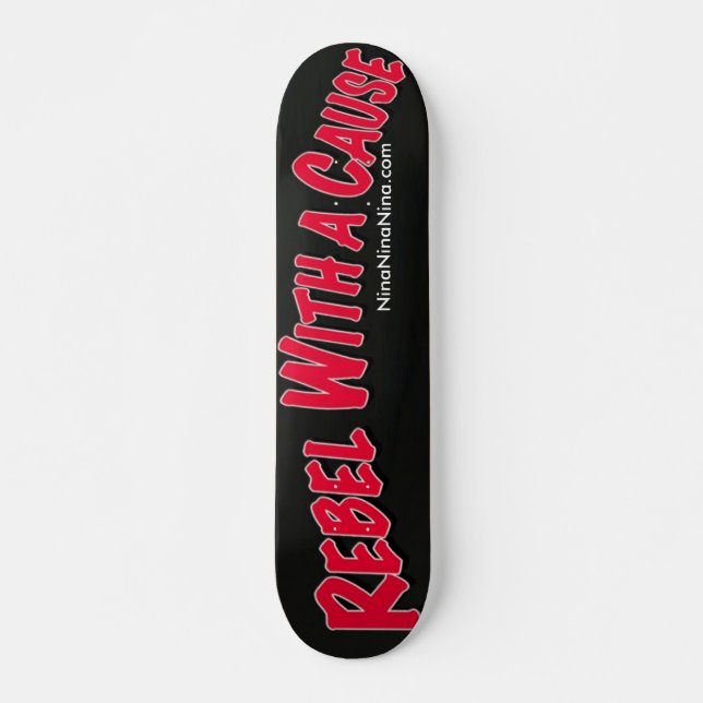 rebellisk skateboard (Framsida)