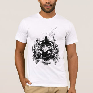 Rebellisk skjorta för Gasmask skalle T Shirt