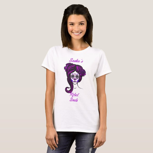 Rebellisk SoulsT-tröja Tee Shirt (Hel framsida)